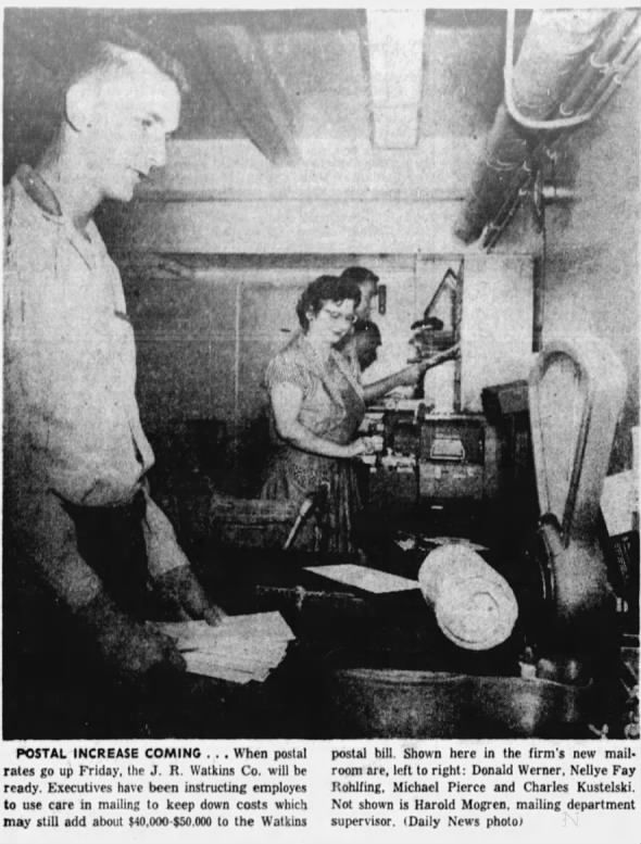 Clipping from The Winona Daily News